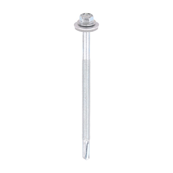 Stacked from 10 images. Method=B (R=8,S=4) Hex Screw W16 S/DRILL No5 Zinc-5.5 x 100