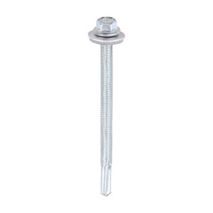 Stacked from 8 images. Method=B (R=8,S=4) Hex Screw W16 S/DRILL No5 Zinc-5.5 x 80