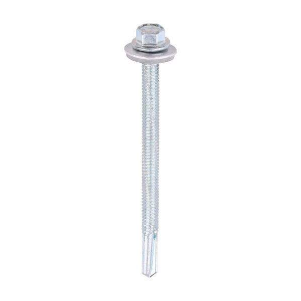 Hex Screw W16 S/DRILL No5 Zinc-5.5 x 80