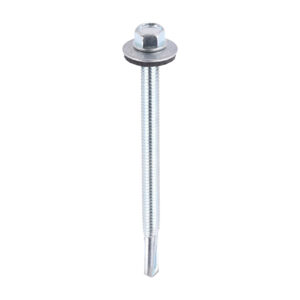 Stacked from 12 images. Method=B (R=8,S=4) Hex Screw W16 S/DRILL No5 Zinc-5.5 x 80