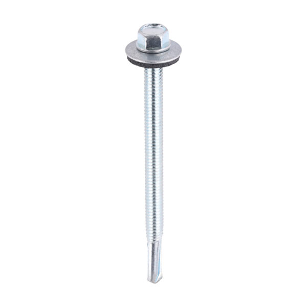 Hex Screw W16 S/DRILL No5 Zinc-5.5 x 80