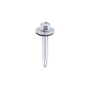 Hex Screw W16 S/DRILL No3 BZP-5.5 x 38