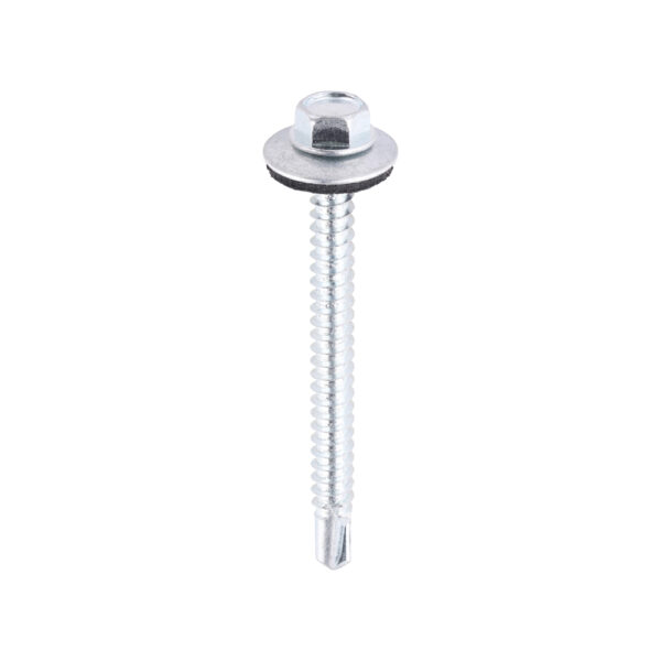 Hex Screw W16 S/DRILL No3 BZP-5.5 x 60