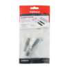 Stacked from 6 images. Method=B (R=8,S=4) Pan / Bidet Fixing Kit Chrome-Pan Kit