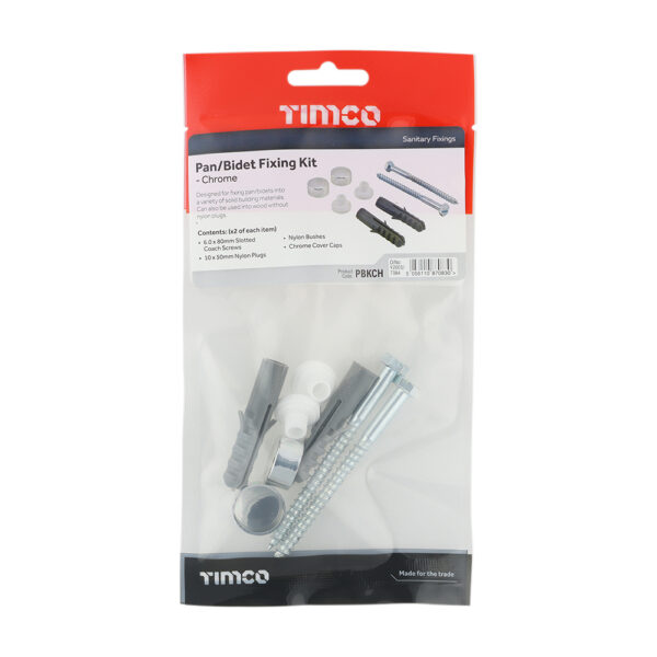 Stacked from 6 images. Method=B (R=8,S=4) Pan / Bidet Fixing Kit Chrome-Pan Kit