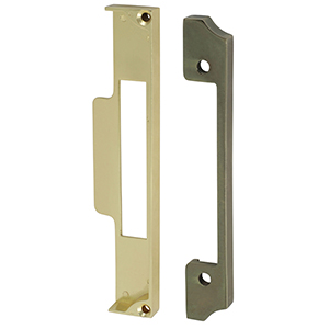 3 Lever Deadlock - Electro Brass 65 case / 45 backset